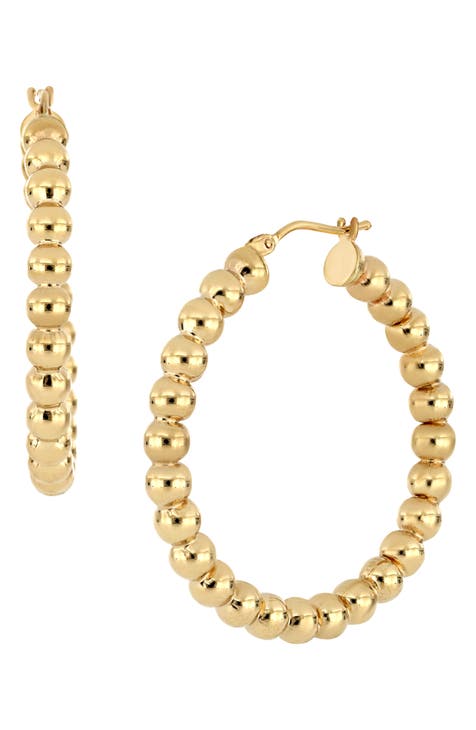 14k Gold Hoop Earrings | Nordstrom