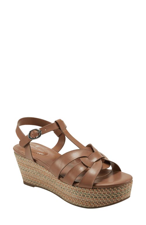 Bandolino Women's Kayden Open Toe Platform Wedge Sandals