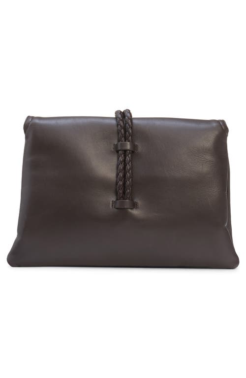 Bottega Veneta Medium Liberta Leather Shoulder Bag In Fondant