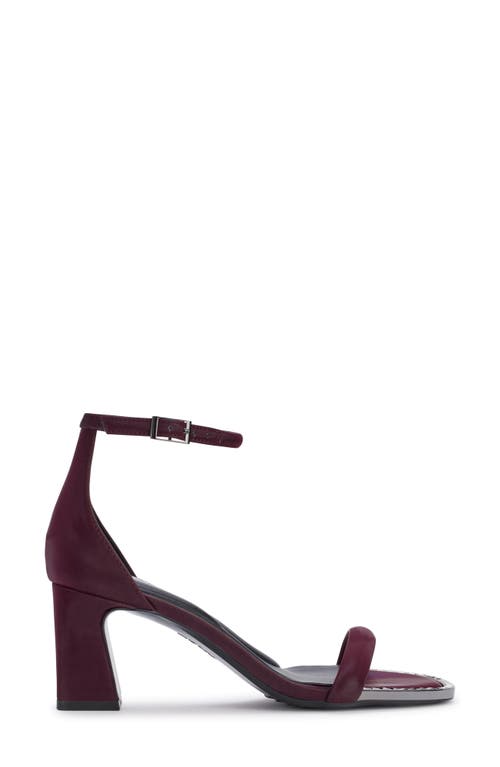 Dkny Women's Waylin Ankle Strap Dress Sandals In Wine
