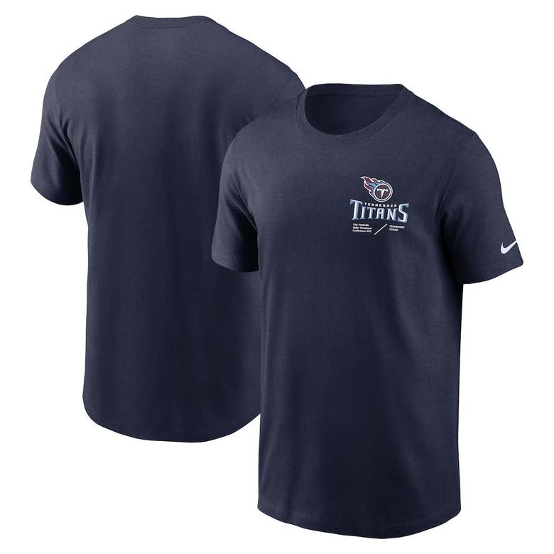 Official Nike Tennessee Titans Sideline Drifit Team Issue T-Shirt