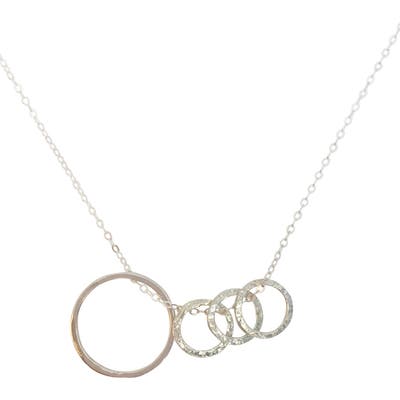 Nashelle Identity Mama & Child 4-Hoop Necklace