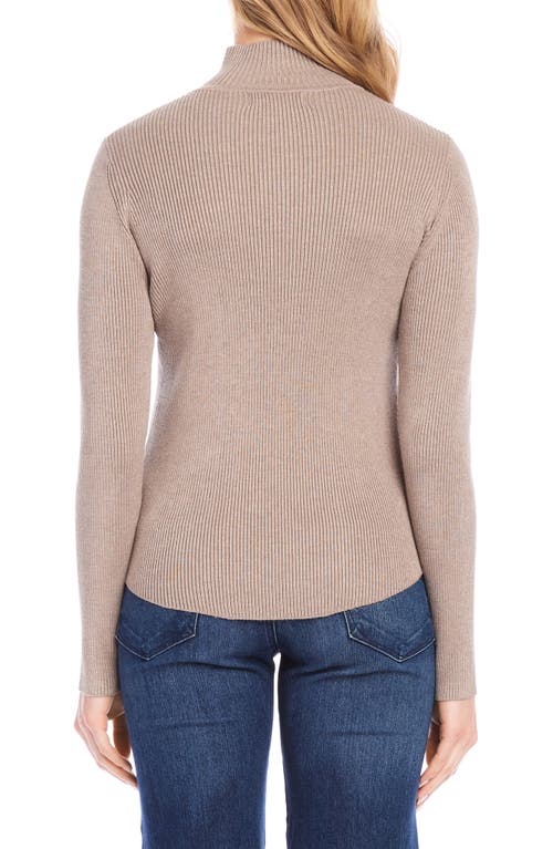 KAREN KANE KAREN KANE MOCK NECK RIB TOP