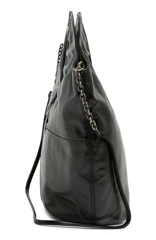Shop Hobo Giorgia Top Handle Leather Bag In Black