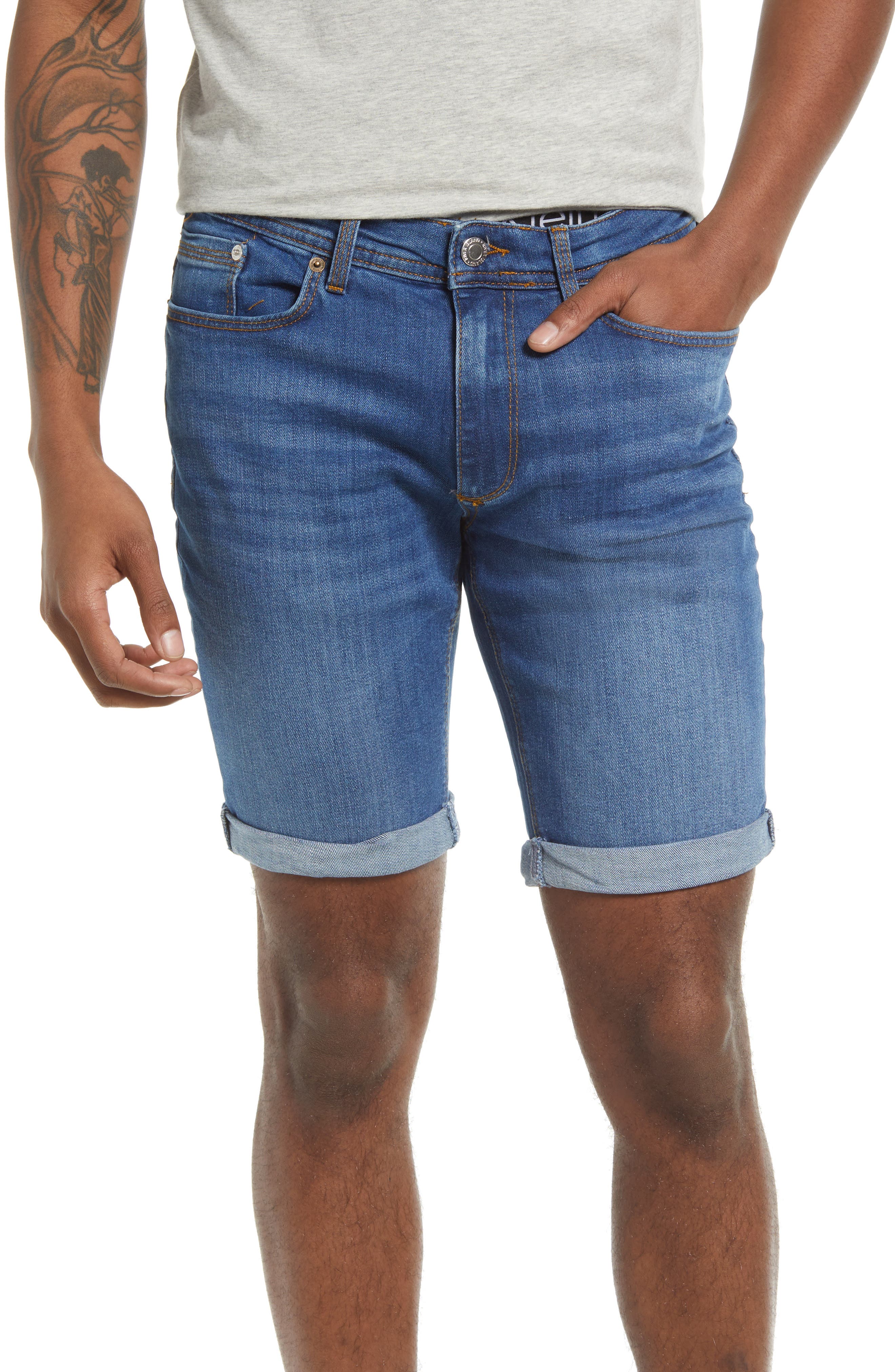 nordstrom mens jean shorts