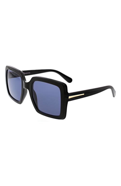 Bcbg 52mm Oversize Square Sunglasses In Black