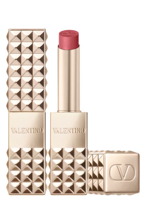 Valentino Spike  Buttery Matte Refillable Lip Color In 100r Stand Out In Nude