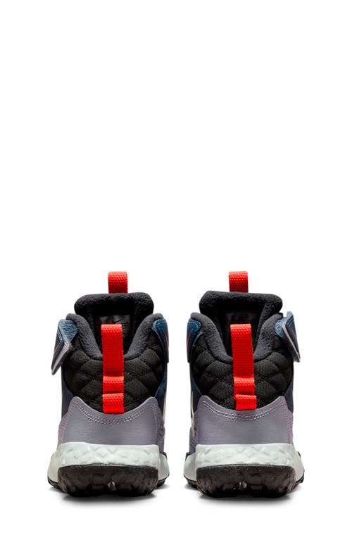 Nike Terrascout Sneaker Boot In Thunder Blue/black/grey