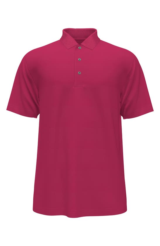Shop Pga Tour Solid Polo Shirt In Bossy Pink