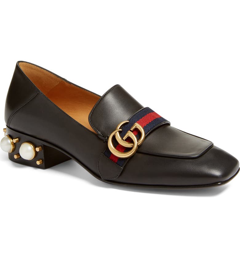Gucci Embellished Heel Loafer Women Nordstrom gucci-embellished-heel-loafer-women-nordstrom