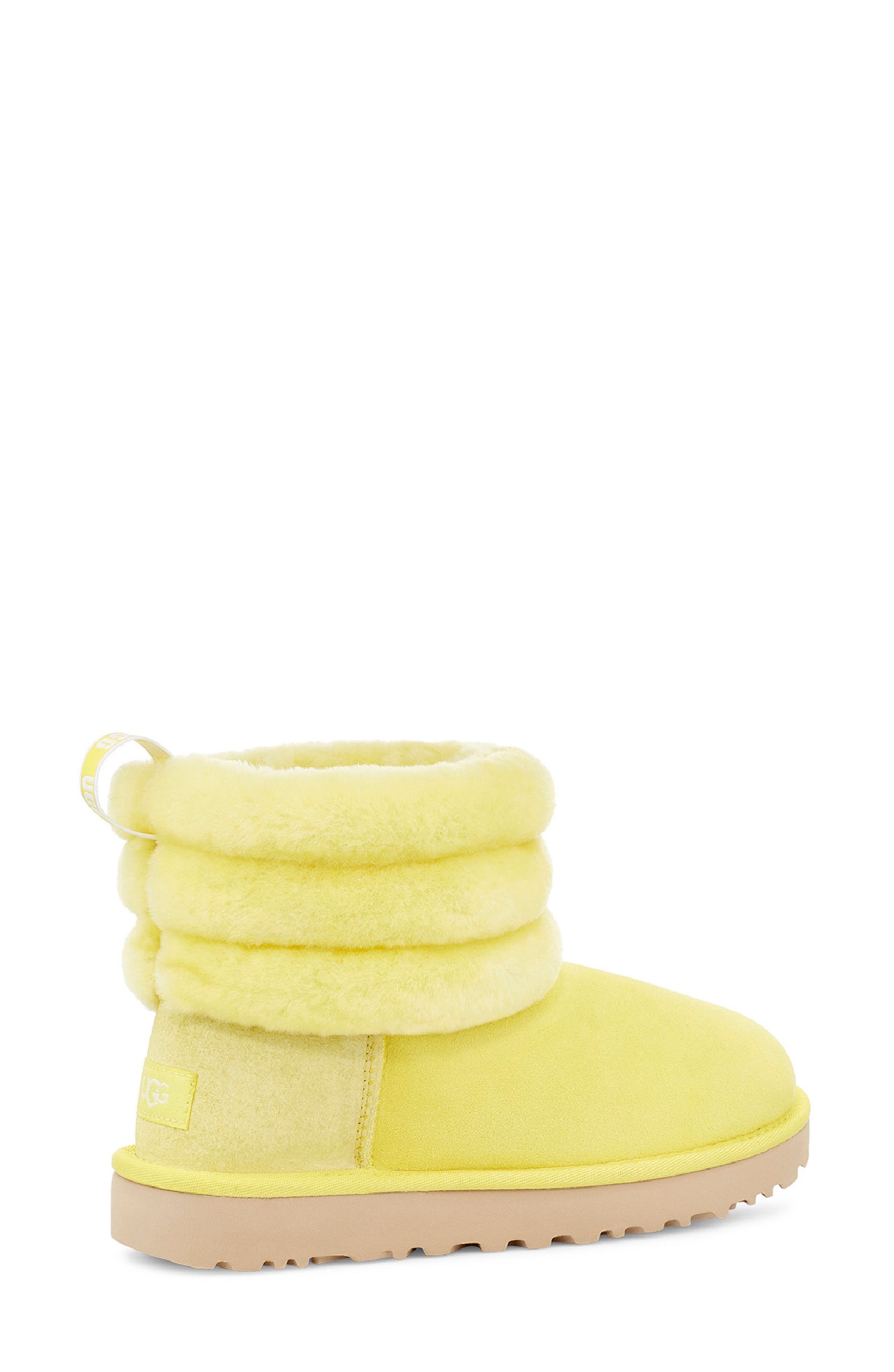 ugg mini fluff quilted boot