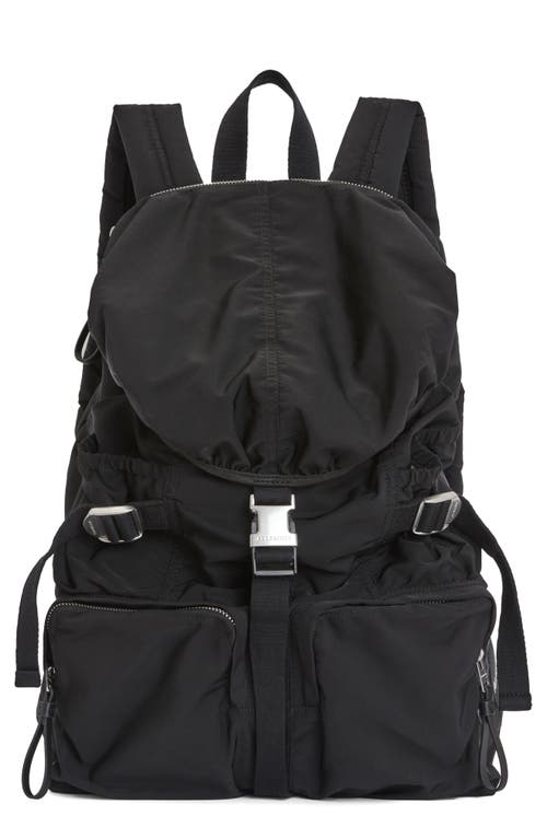 AllSaints Ren Nylon Hiking Backpack in Black at Nordstrom