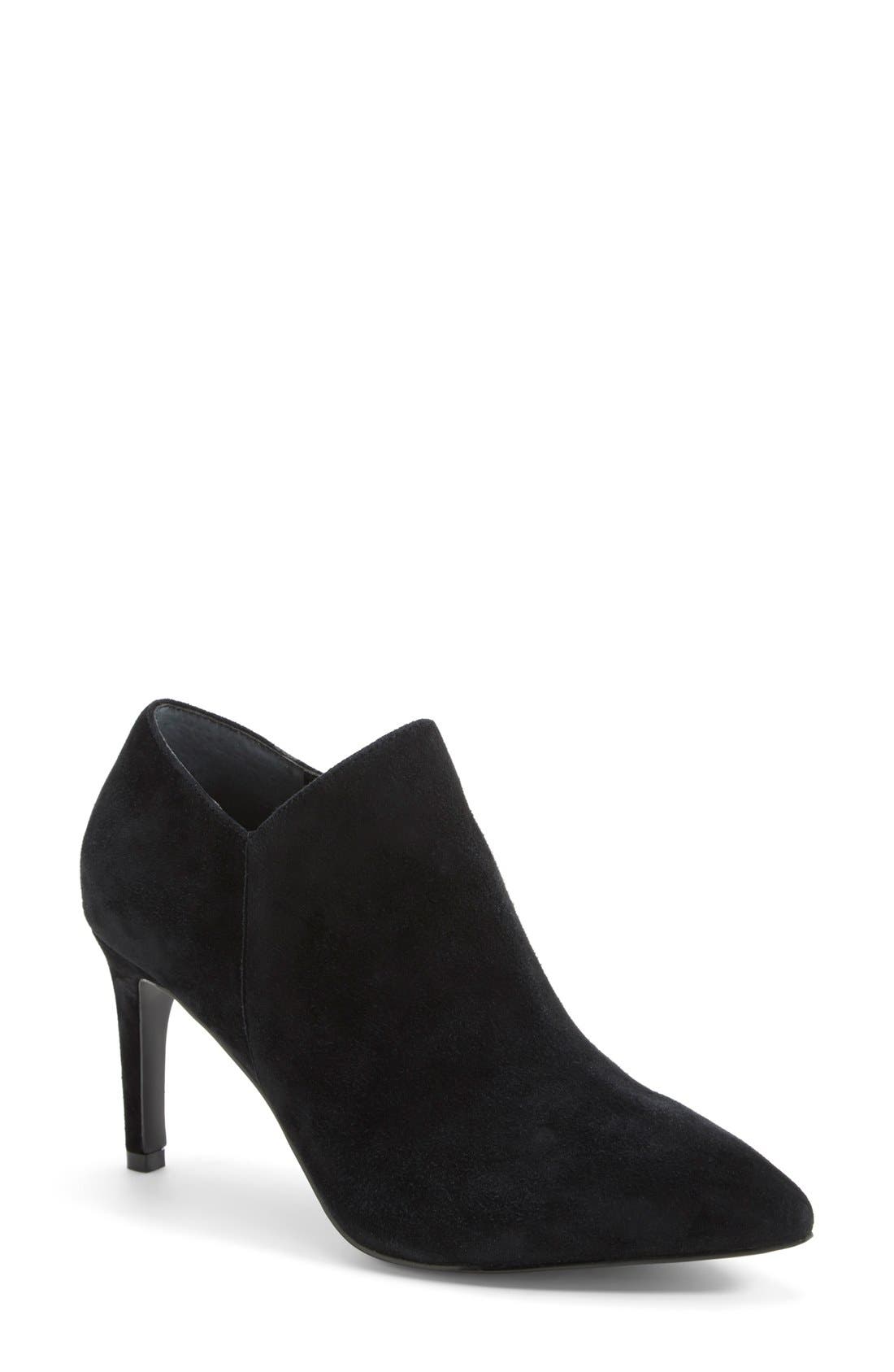 charles david peep toe booties