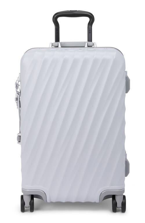 Shop Tumi 19 Degree 22-inch International Spinner Carry-on Bag In Pearl Grey Texture