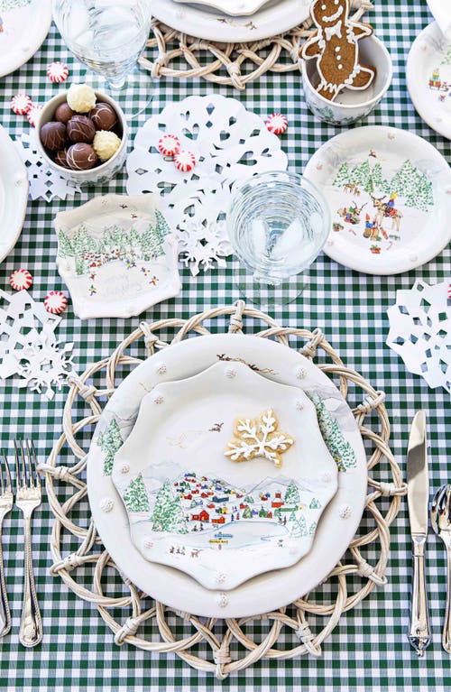 Juliska Provence Rattan Whitewash Placemats, Set Of 4 In Natural/whitewash