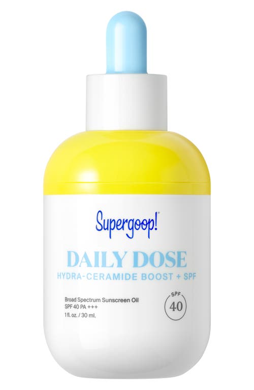 Supergoop! Supergoop! Daily Dose Hydra-Ceramide Booster SPF 40 Sunscreen Face Oil