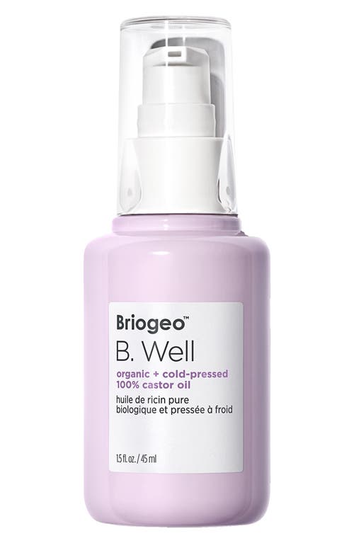 Briogeo B. Well Organic + Cold-Pressed 100% Castor Oil