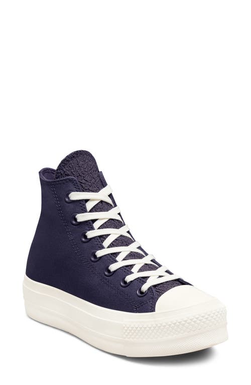 Converse Chuck Taylor® All Star® High Top Sneaker In Dark Raisin/egret