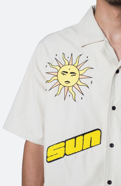Mnml Sunshine Camp Shirt In Khaki