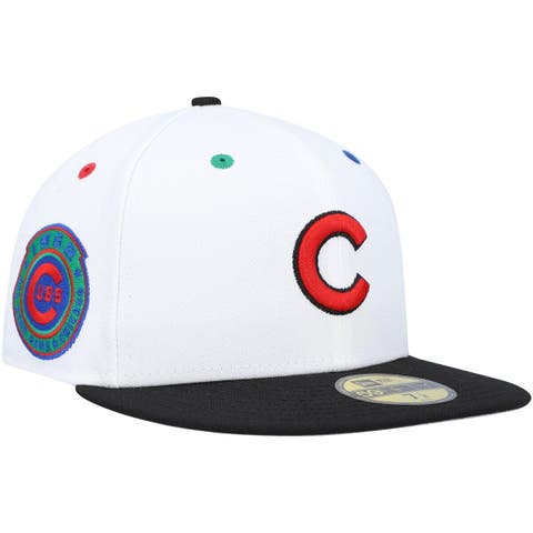 Anaheim Angels A City Connect New Era 59Fifty Fitted Hat (Chrome Black  Scarlet Under Brim)