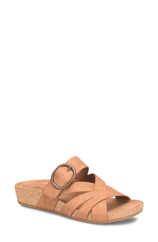 Shop Eurosoft Gwenda Slide Sandal In Tan