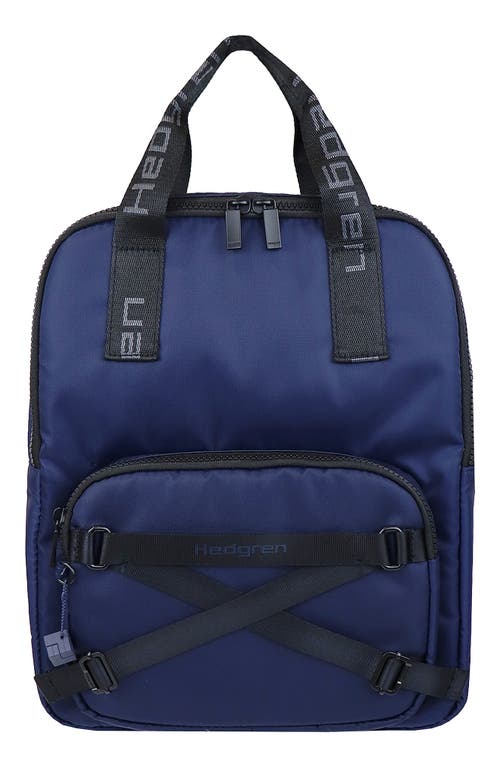 Hedgren Sierra Water Repellent Recycled Polyester Backpack in Total Eclipse