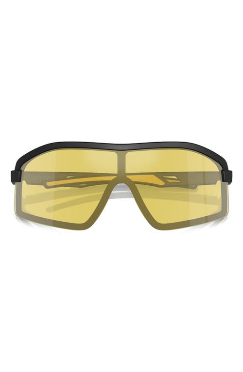 Scuderia Ferrari 43mm Shield Sunglasses In Matte Black