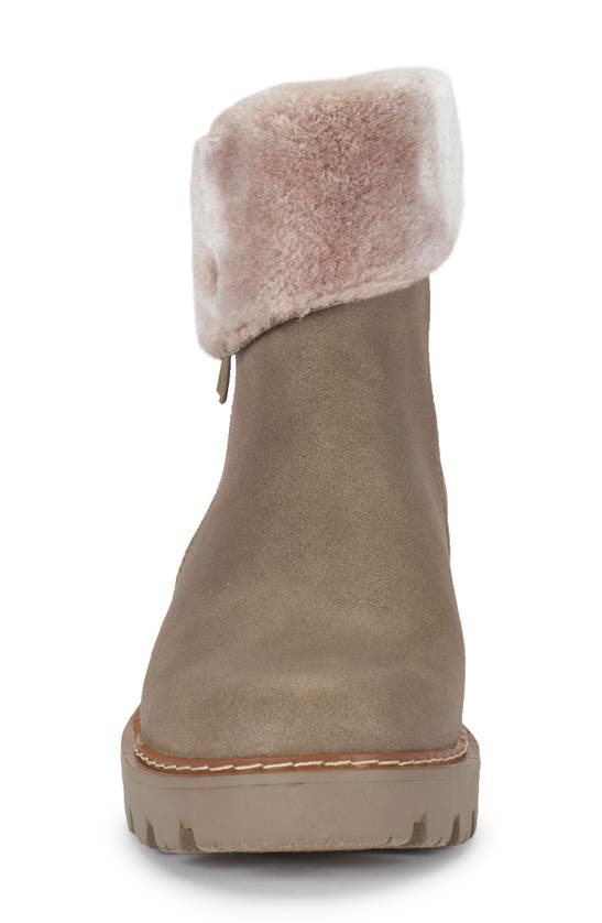 Baretraps Westery Faux Fur Cuff Boot In Taupe