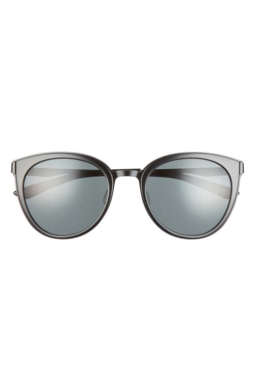 Smith Somerset 53mm Polarized Cat Eye Sunglasses in Black/Polarized Gray at Nordstrom