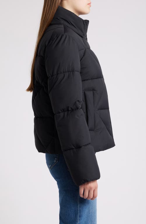 SAM EDELMAN SAM EDELMAN CROP ZIP PUFFER JACKET 