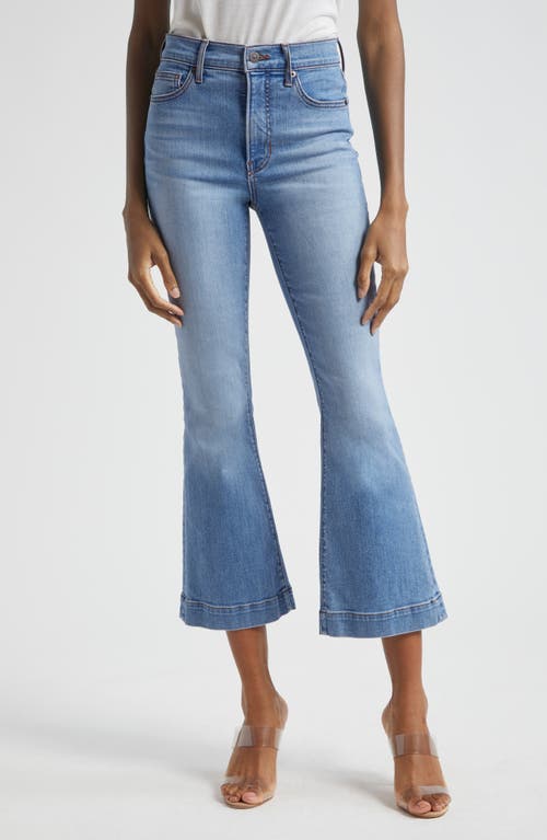 Veronica Beard Carson High Waist Ankle Flare Jeans Amethyst at Nordstrom,