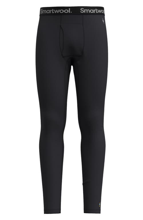 Shop Smartwool Classic All Season Merino Wool Blend Base Layer Leggings In Black