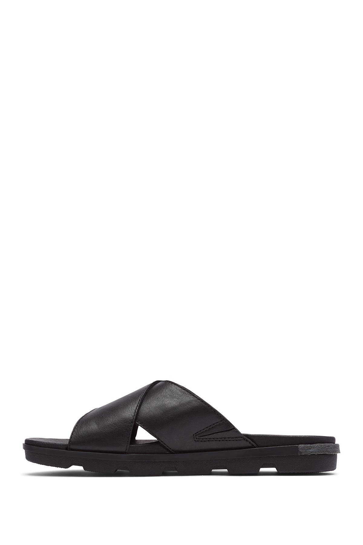 sorel gemma leather slide