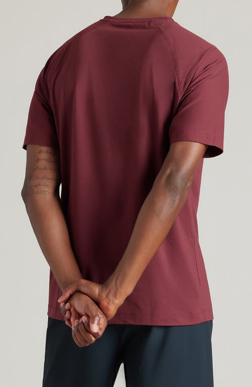 Shop Rhone Reign Performance T-shirt In Tawny Port