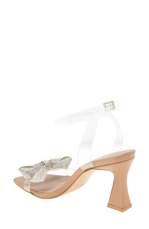 Shop Bcbg Relso Sandal In Clear/tan