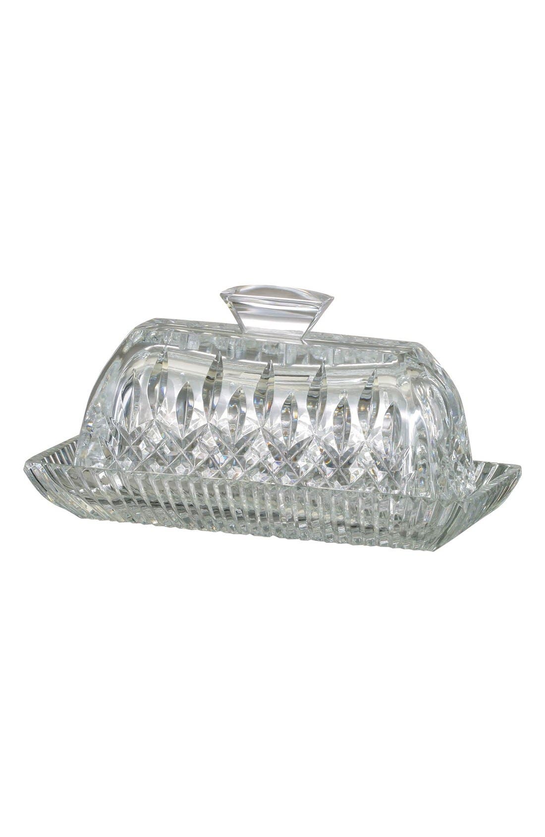 Waterford 'Lismore' Lead Crystal Butter Dish Nordstrom
