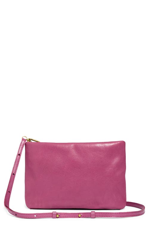Madewell The Puff Crossbody Bag in Warm Violet