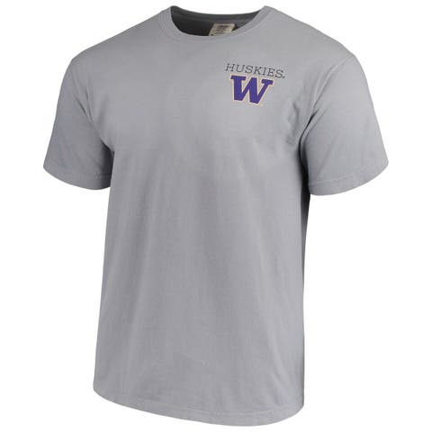 Men's Gray Washington Huskies Comfort Colors Campus Scenery T-Shirt