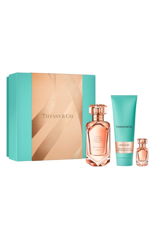 Tiffany & Co . Rose Gold Eau De Parfum Intense 3-piece Gift Set $221 Value In No Color