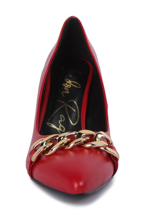 LONDON RAG LONDON RAG MAJESTY BLOCK HEEL PUMP 