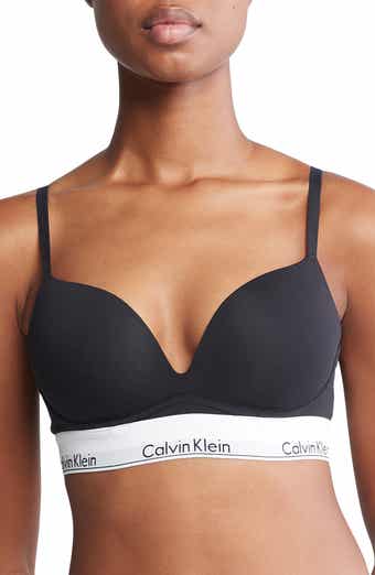 Calvin Klein Jeans MODERN COTTON UNLINED BRALETTE Noir - Sous