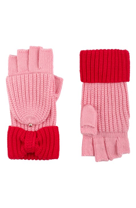 Burberry gloves 2025 kids pink