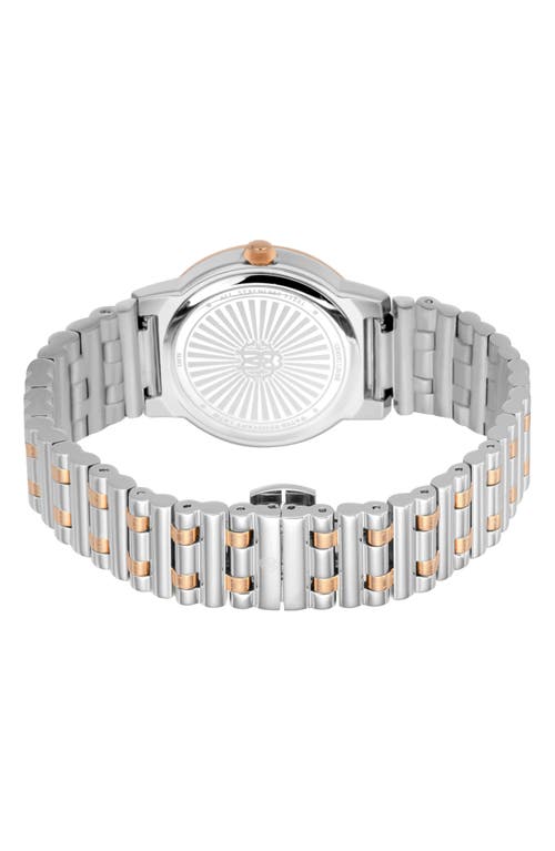 Roberto Cavalli Bracelet Watch, 32mm In Two Tone Silver & Rose Gold