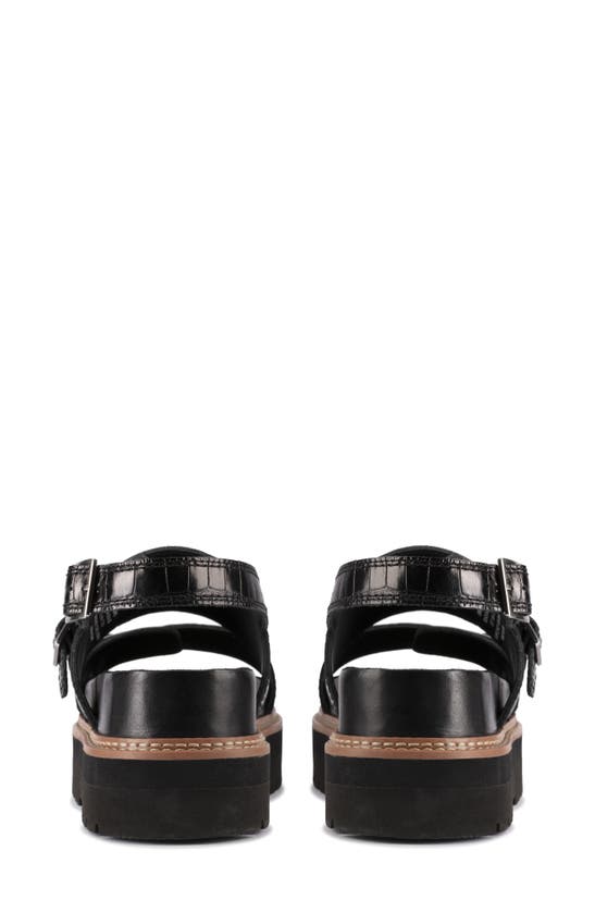 Shop Clarks (r) Orianna Glide Platform Slingback Sandal In Black Interest
