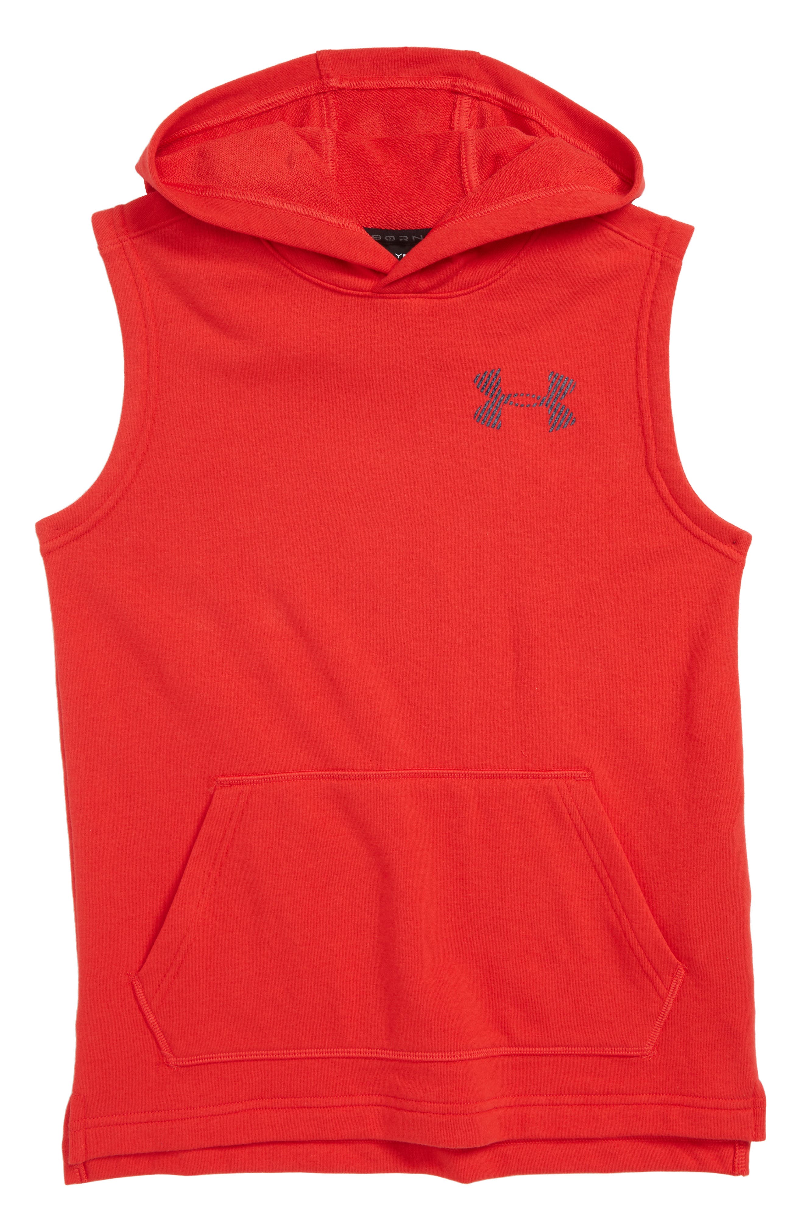 under armour threadborne sleeveless hoodie