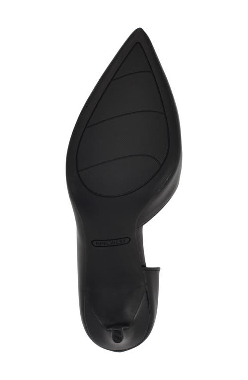 Nine West Everytime D'orsay Pointed Toe Pump In Black