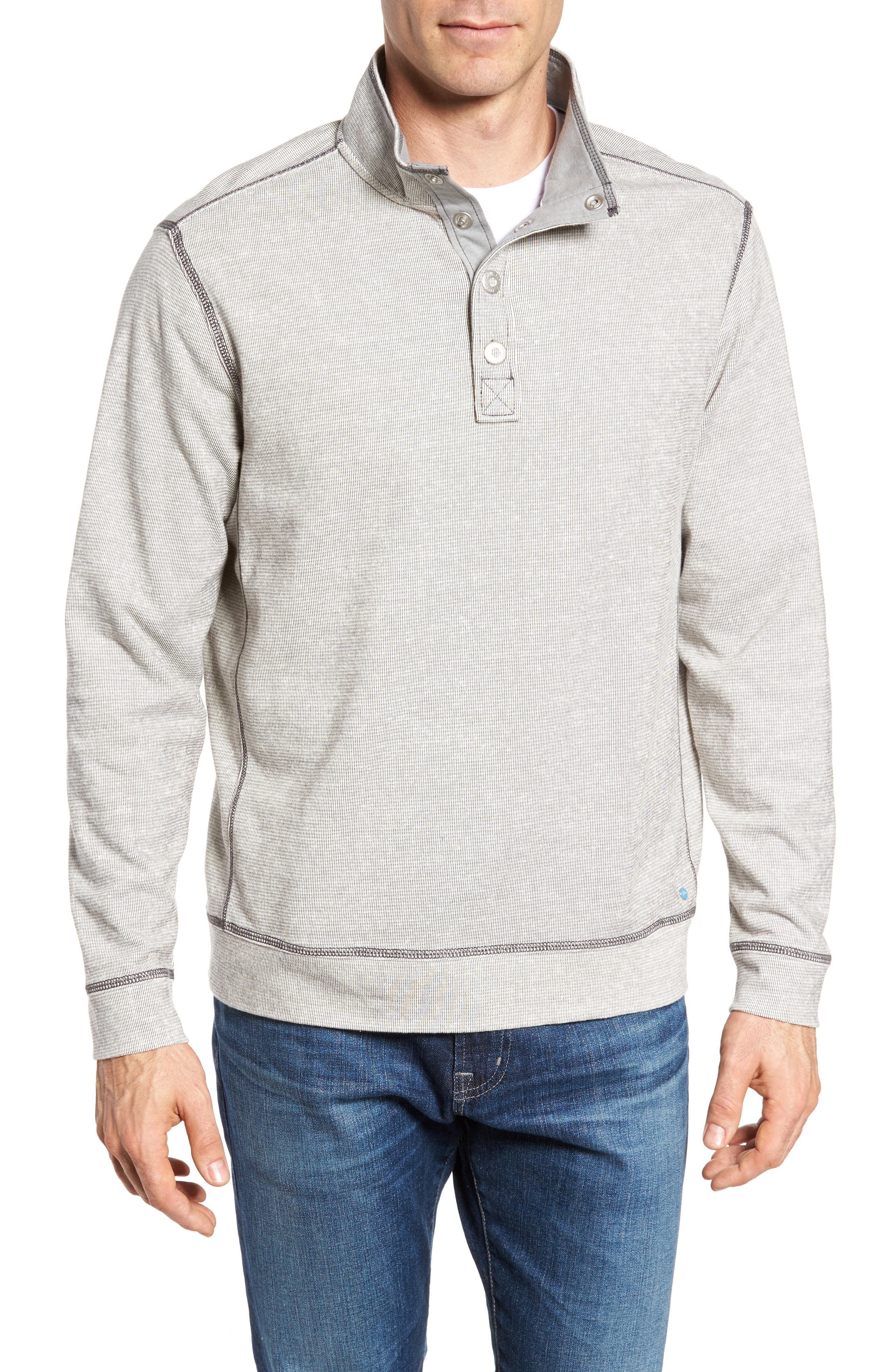 Tommy Bahama Ocean Mist QuarterSnap Pullover Nordstrom
