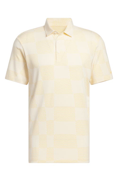 Ultimate365 Textured Golf Polo in Ivory