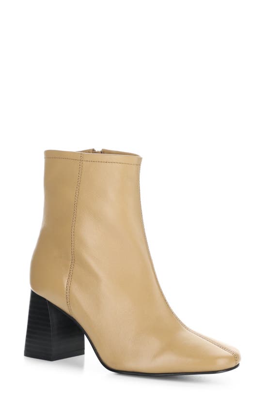 Shop Bos. & Co. Tagus Bootie In Camel Leather