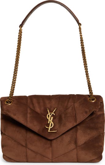 Saint laurent loulou puffer discount suede